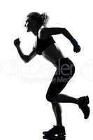 woman workout fitness posture running runner sprinting