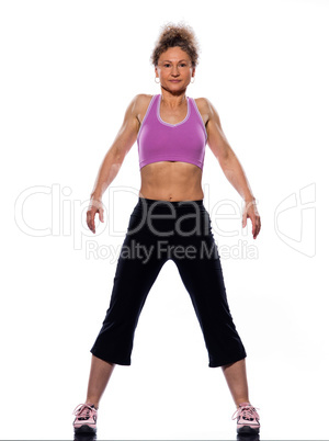 woman stretching posture