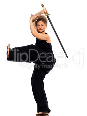 woman tai chi