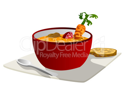 Soup graphic