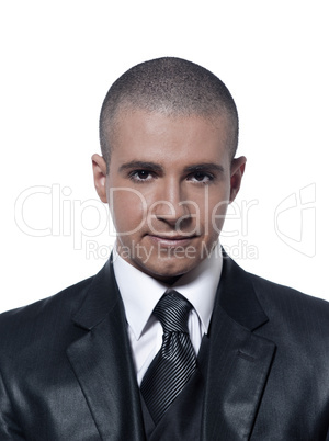 Man Businessman Portrait Cheerful smile