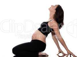 Pregnant Woman Stretching Exercise