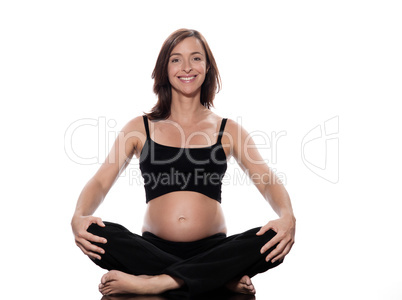 Pregnant Woman Relaxing