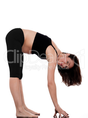 Pregnant Woman Stretching