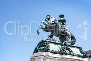 statue of emperor Franz Joseph I