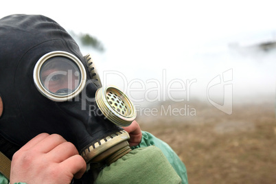 gas mask