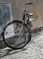 Old fashioned bicycle