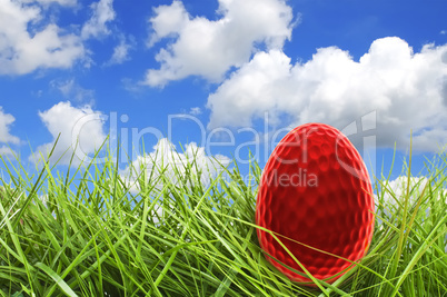 Golf easter egg