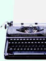 Alte Mechanische Schreibmaschine