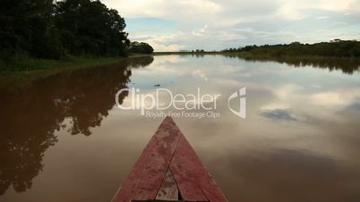 Bootsfahrt auf Amazonas