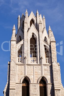 Tower of St Augustine church in Washington