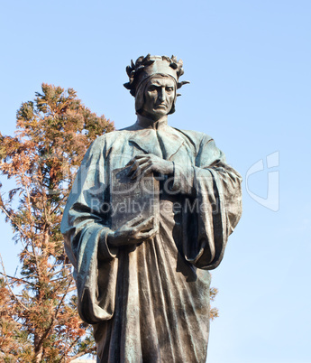 Dante statue in Meridian Hill park