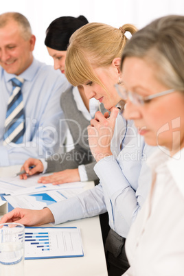 Business meeting teamwork in the office