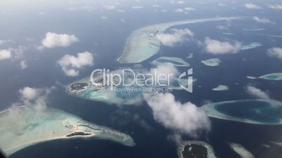 Maldives islands aerial 07