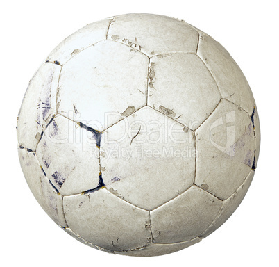 Used soccer ball