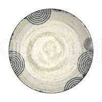 pottery plate