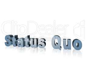 Status Quo 3d text -XXXL