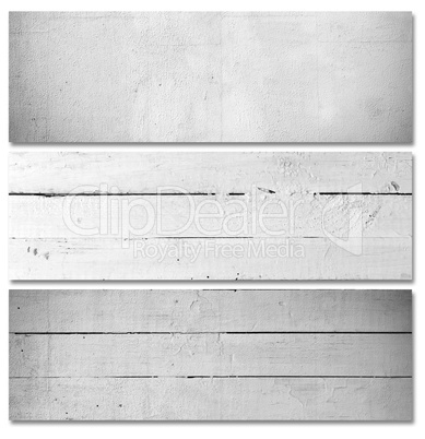 White wooden plank