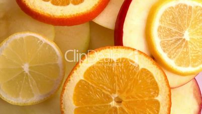 Fruits, closeup