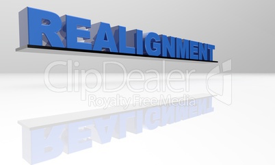 Realignment 3D Text - XXXL