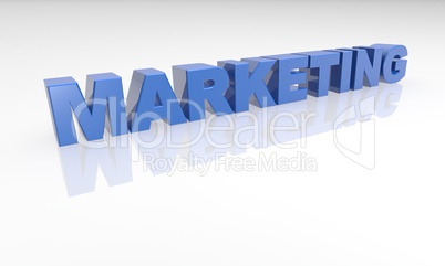 3D Marketing text - XXL