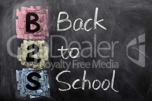 Acronym of B2S - Back to School
