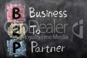 Acronym of B2P - Business to Partner