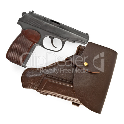 Holster and pistol