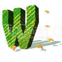 Ecological W letter