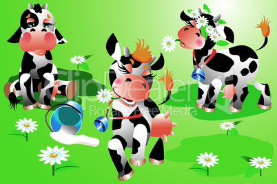 cows cartoons