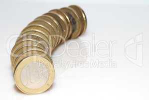 euro münzen gereiht