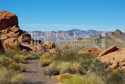 Nevada Desert near Lake Mead