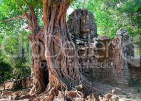 Ancient temple Preah Khan