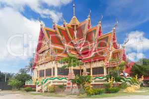 One of buildings of Wat Plai Laem