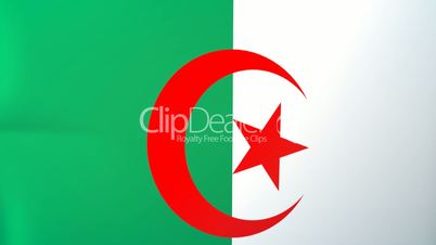 Algeria Waving Flag