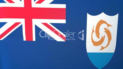 Anguilla Waving Flag