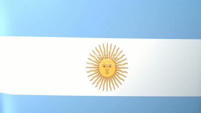 Argentina Waving Flag