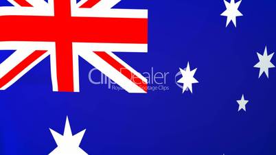 Australia Waving Flag
