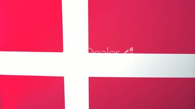 Denmark Waving Flag
