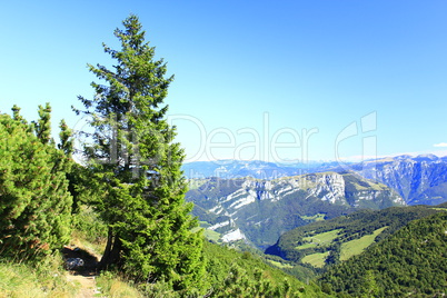 Aussicht vom Monte Baldo