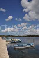 Boote bei Nin, Kroatien