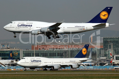 Lufthansa Boeing 747-400 (Jumbo-Jet)