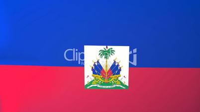 Haiti Waving Flag