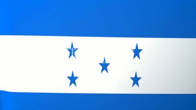 Honduras Waving Flag