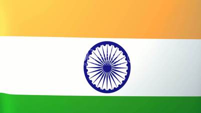 India Waving Flag