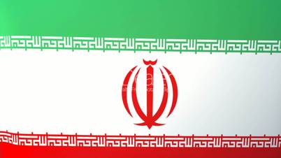 Iran Waving Flag