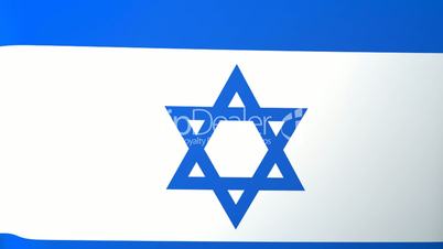 Israel Waving Flag