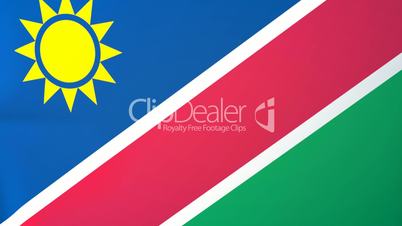 Namibia Waving Flag