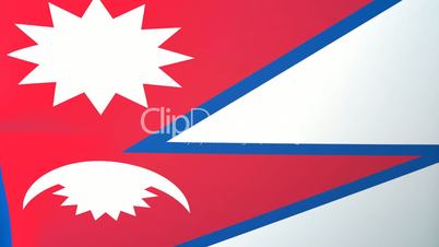 Nepal Waving Flag