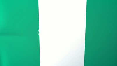 Nigeria Waving Flag
